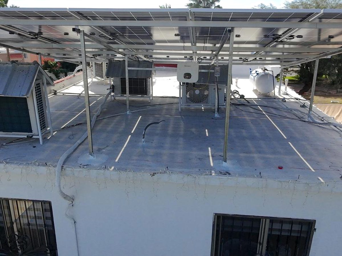 Inversor y cableado